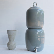 Load image into Gallery viewer, Hand Thrown Colour Glazed Ceramic Gravity Fed Water Filter