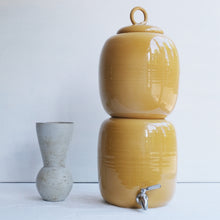 Load image into Gallery viewer, Hand Thrown Colour Glazed Ceramic Gravity Fed Water Filter
