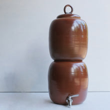 Load image into Gallery viewer, Hand Thrown Colour Glazed Ceramic Gravity Fed Water Filter