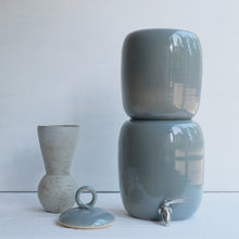 Load image into Gallery viewer, Hand Thrown Colour Glazed Ceramic Gravity Fed Water Filter
