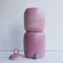 Load image into Gallery viewer, Hand Thrown Colour Glazed Ceramic Gravity Fed Water Filter

