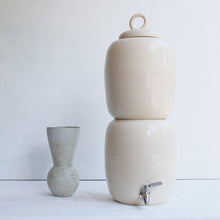 Load image into Gallery viewer, Hand Thrown Colour Glazed Ceramic Gravity Fed Water Filter
